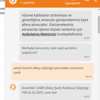 Süpürge Kayıp, Para İade Beklemede!