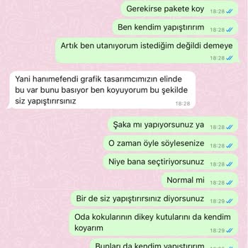 Teslimat Sorunu Ve Kaba Davranışla Karşılaştım