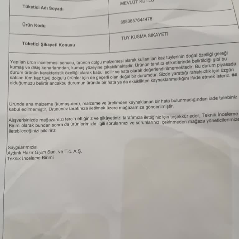 Tüy Kusma Sorunu Ve Alerji Mağduriyeti