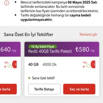 Vodafone Fatura Zammı Ve Uygunsuz Fiyatlandırma