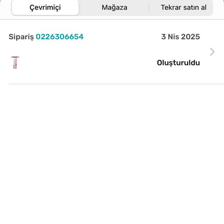 Watsons Uygulamasında Sipariş Ve İptal Sorunu