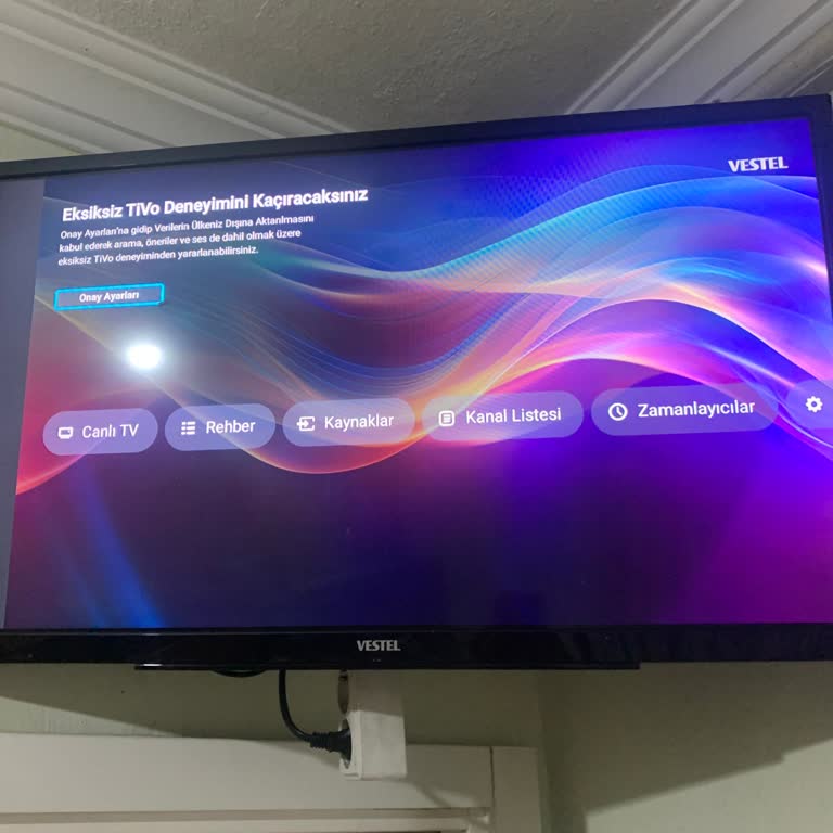 Vestel TV Onay Ayarları Sorunu