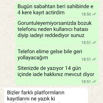 Bozuk İphone Ve İade Çıkmazı