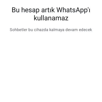 WhatsApp Hesabım Haksız Yere Askıya Alındı