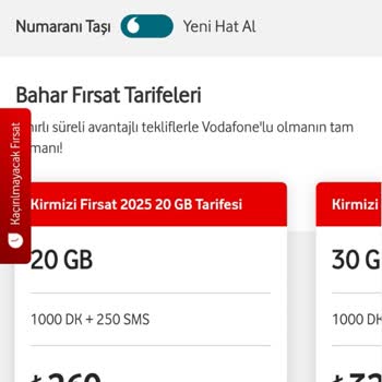 Vodafone Paket Fiyatlarındaki Uçurum Ve Geçiş Engeli