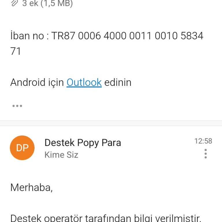 Popy Para Hesabımda Yaşadığım Büyük Sorun