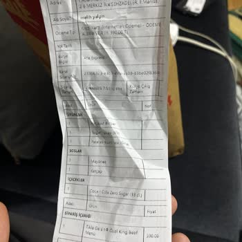 Eksik Sipariş Ve İlgisiz Destek