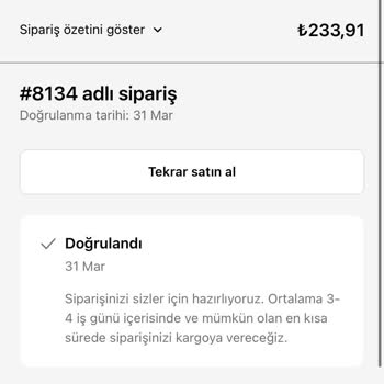 Geciken Ürün Ve İade Talebi