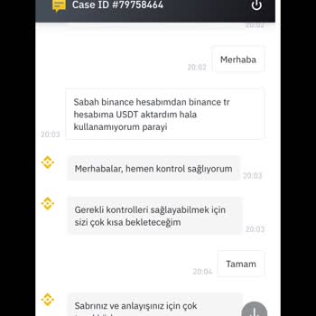 Binance TR'de USDT Transferi Sorunu Ve Müşteri Hizmetleri Mağduriyeti