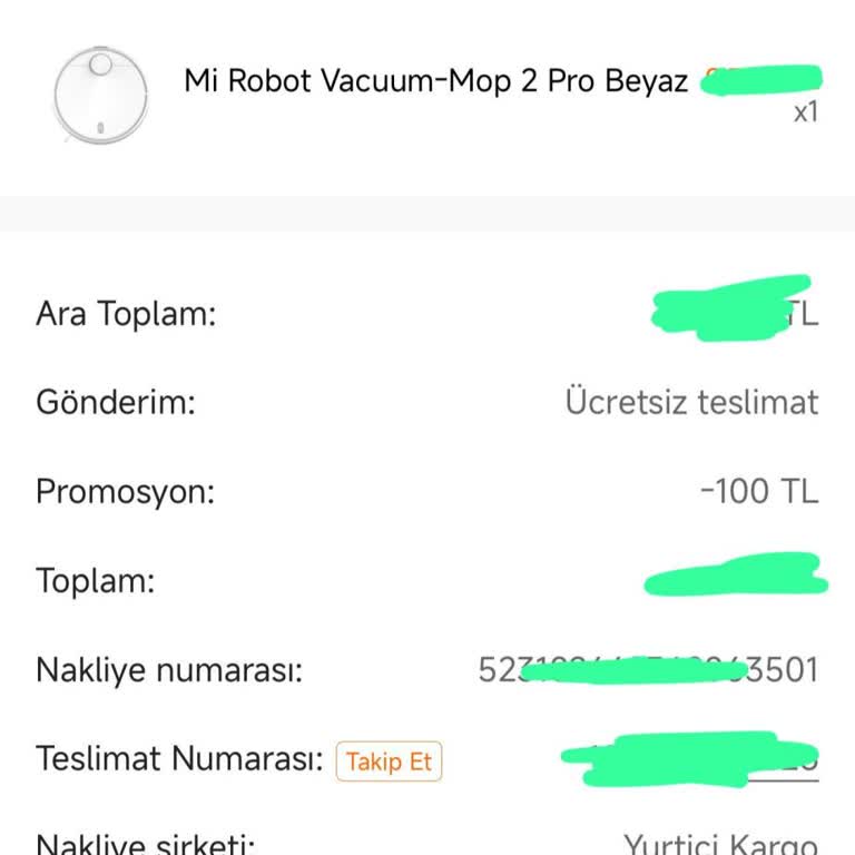 Xiaomi Ürünü İçin Fatura Sorunu Ve Servis Desteği Eksikliği