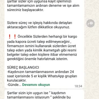 Evden Çalışma İlanı Üzerinden Kişisel Bilgilerimin Kullanılması