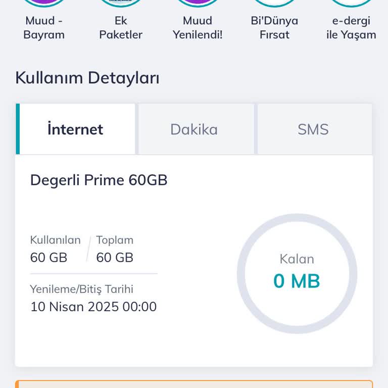 Türk Telekom Prime Tarifemdeki Sınırsız İnternet Sorunu