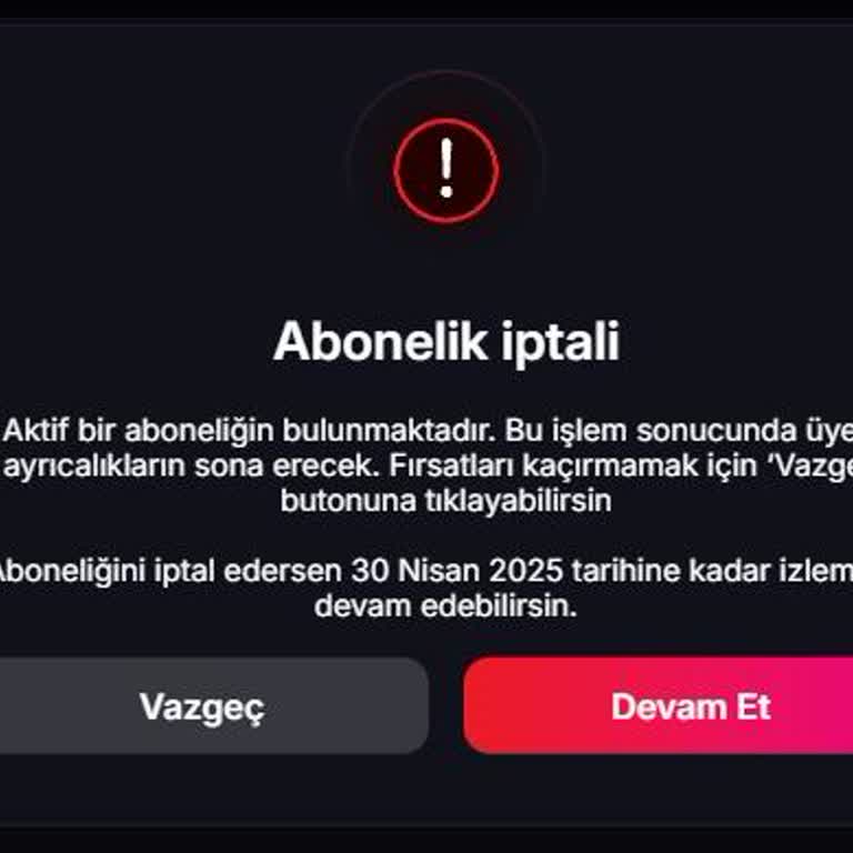 İptal Edilen Abonelik Yeniden Aktif Edildi Ve Para Çekildi