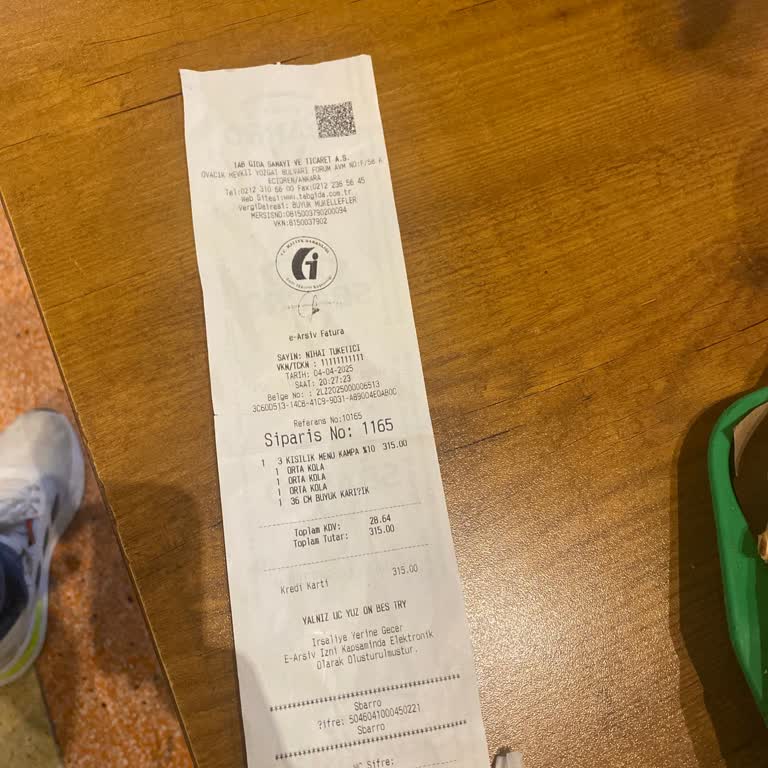 Sbarro'da Müşteri Azarlama Krizi