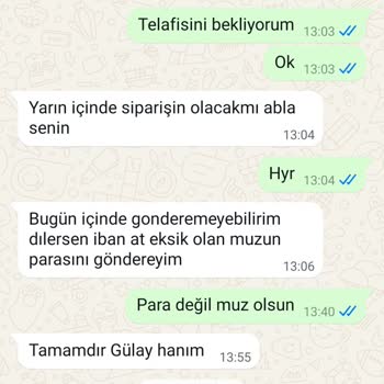 Muz Siparişimde Yaşadığım Hayal Kırıklığı Ve İlgisizlik