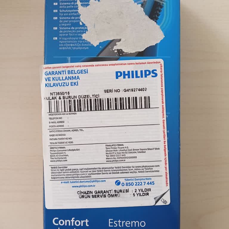 Philips Kulak & Burun Düzleştirici Başlık Sorunu Ve Servis Hayal Kırıklığı
