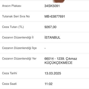 Navigasyon Yönlendirmesiyle Gelen Haksız Ceza