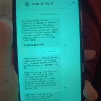 Yanlış Tarife Yüklemesi Ve Müşteri Hizmetleri Sorunu