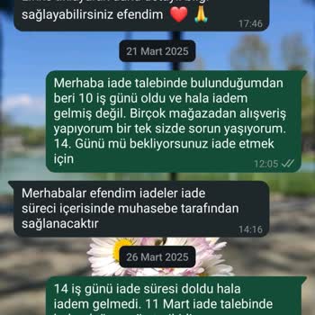 İade Sürecinde Gecikme Ve Yetersiz Müşteri Hizmeti