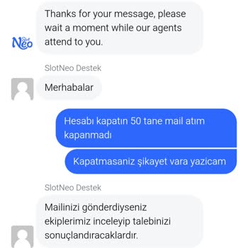 Hesap Kapatma Sorunu Ve İlgisiz Müşteri Hizmetleri