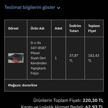 Epttavm'den İlk Alışverişim Hayal Kırıklığı