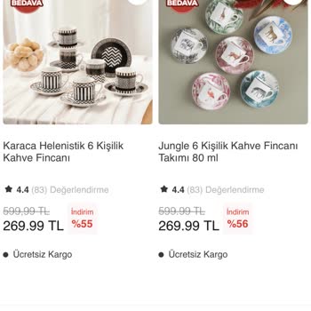 Alınan Fincan Takımları Teslim Edilmedi!