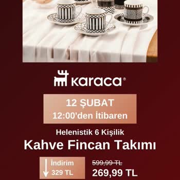 Alınan Fincan Takımları Teslim Edilmedi!