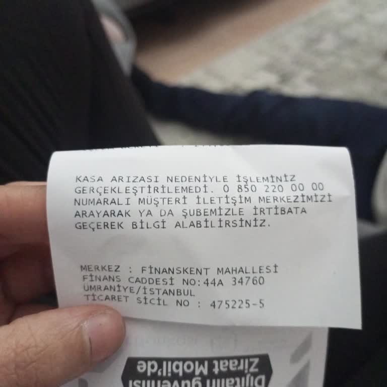 ATM Arızası: 8000 TL Hesaptan Çıktı Ama Elime Geçmedi