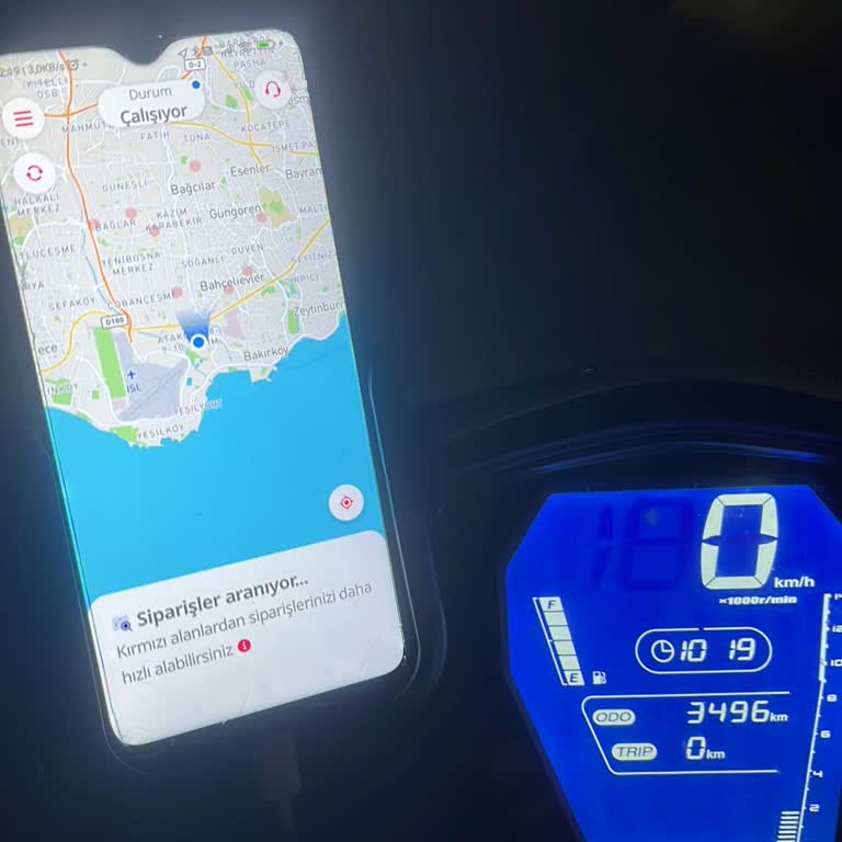 Yeni Aldığım Motorun Hız Ve KM Sayacı Sorunu