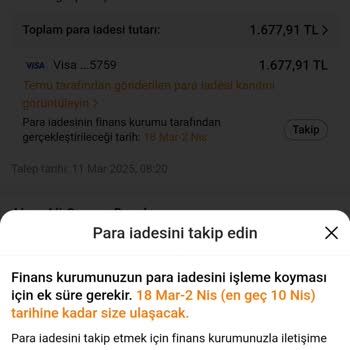 Temu'da İade Süreci: Param Nerede?