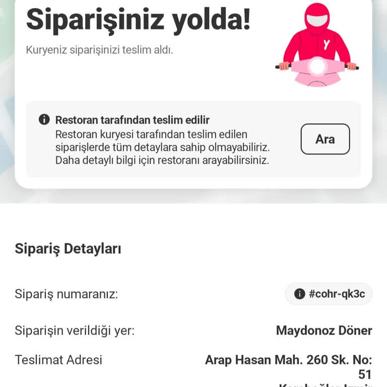 Yemek Sepeti'nde Teslimat Ve Destek Sorunları