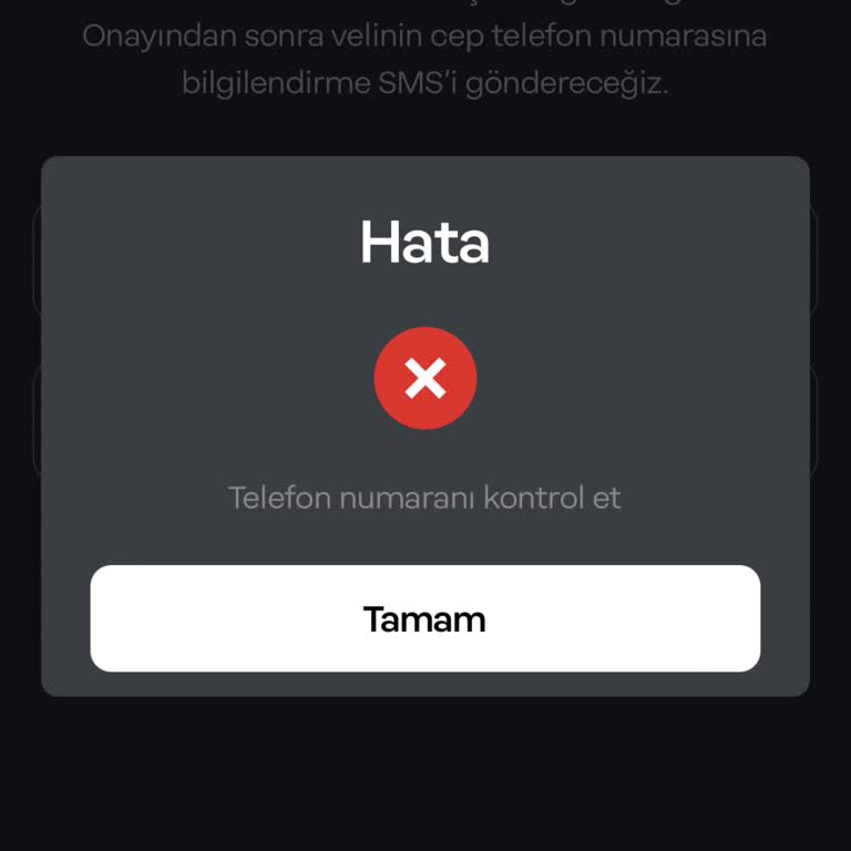 Papara Veli Onayı Sorunu!