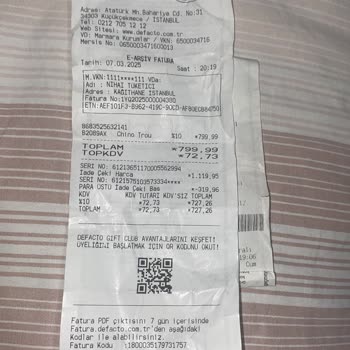 İade Çeki Sorunu: Mağduriyetin Giderilmesi Talebi