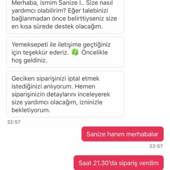 Teslimat Krizi: Yemeksepeti'nde Beklenen Siparişin İptal Çıkmazı