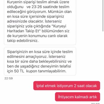 Teslimat Krizi: Yemeksepeti'nde Beklenen Siparişin İptal Çıkmazı