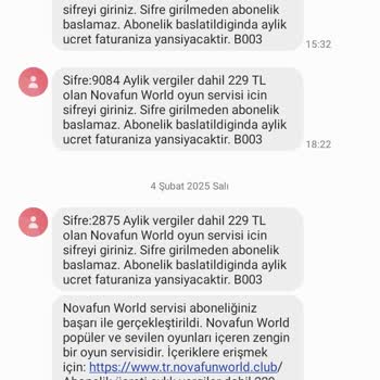 Vodafone'dan Onaysız Abonelik Ve Yüksek Fatura Şoku