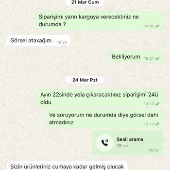 Sipariş Gecikmesi Ve Para İadesi Sorunu: Yalı Hediyelik Hayal Kırıklığı