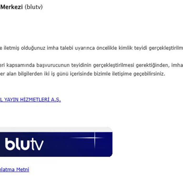 Blutv Hesap Silme Çilesi