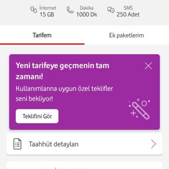 Vodafone Sözleşme Taahhütleri Yerine Getirilmedi
