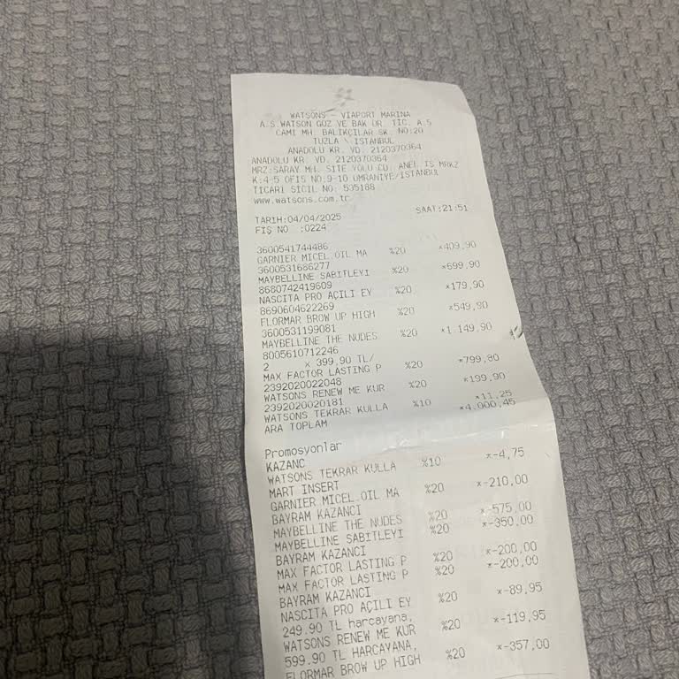 Kırık Ürün Şoku: Watsons Siparişi Hayal Kırıklığı