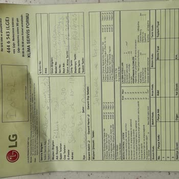 LG Ürünlerinde Teslimat Sonrası Sorunlar Ve Yetersiz Servis Desteği