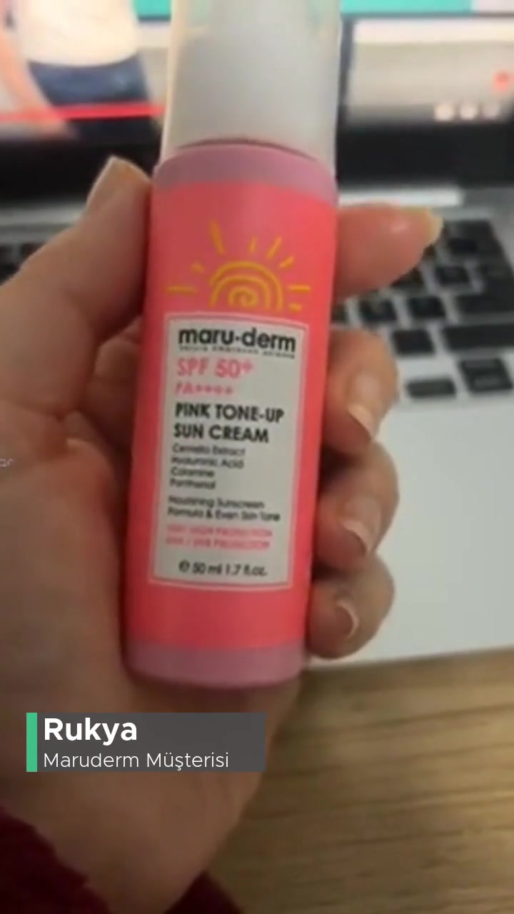 Maruderm Pink Tone Up Sun Cream Gözlerimi Yaktı! videonun kapak resmi