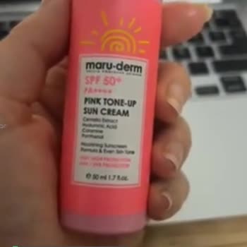 Maruderm Pink Tone Up Sun Cream Gözlerimi Yaktı!