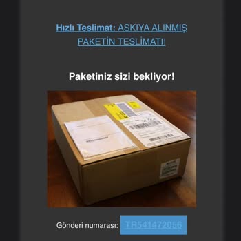 Sahte Kargo Bildirimleriyle Mağduriyet Tehlikesi: PTT Ve UPS'e Acil Çağrı