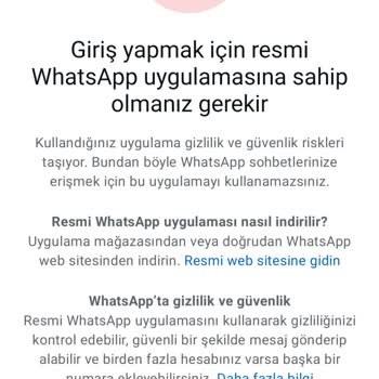 WhatsApp Giriş Sorunu Ve Acil Yardım Talebi