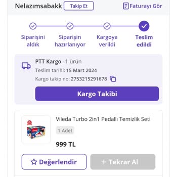Vileda Ürünü Temizlikte Hayal Kırıklığı Yarattı