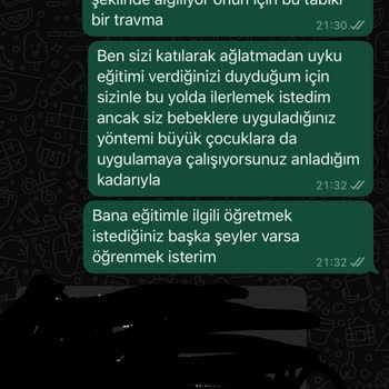 Uyku Eğitimi Sürecinde İletişim Sorunu