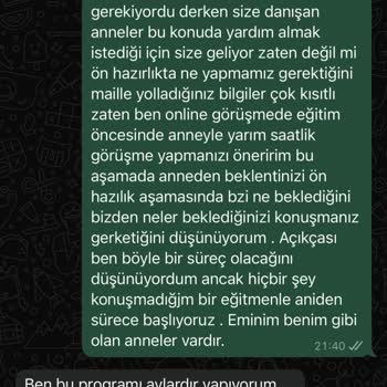 Uyku Eğitimi Sürecinde İletişim Sorunu