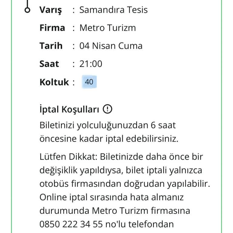 Enuygun.com Otobüs Seferi İptali Ve Müşteri Hizmetleri Sorunu