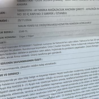 Trendyol'da Güven Sarsan Alışveriş Deneyimi